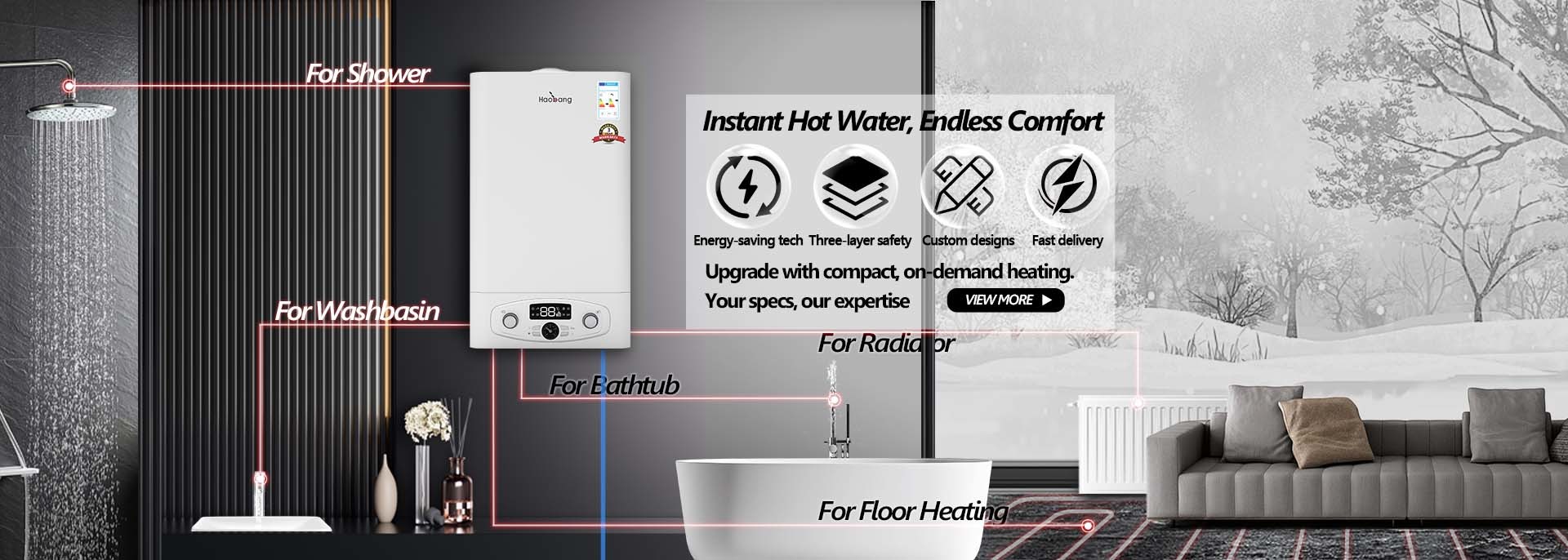 Qualität Rauchgas-Wasserbereiter usine