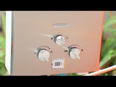 LP-Gas-Wasserbereiter Edelstahlplatte Außendusche 6L