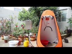 Portable 6L Gas-Wasserbereiter-System Außen Instant Heizung für Dusche