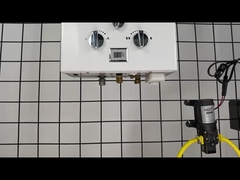 0.02-0.8Mpa 6L Gas Geyser LP Gas Camping Dusche Sofortwasserbereiter