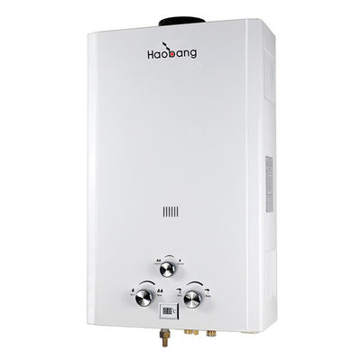 6L bis 20L Gas-Wasserbereiter Tanklos Instant Heating Rauchstrahl Auspufftyp Gasgeiser