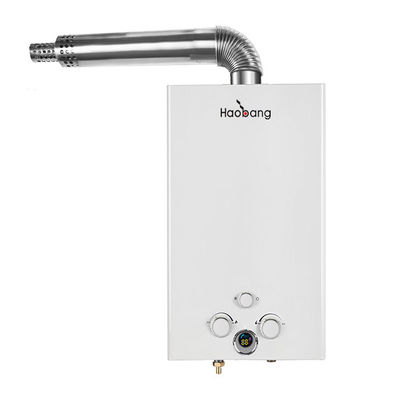 10L Tankloser Gas-Wasserbereiter Innenraum Instant Dusche Ausgeglichener Abgastyp
