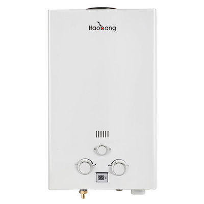 6L Instant Gas Wasserheizung Wandmontierte Tanklose Duschheizung
