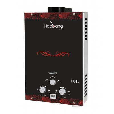 Instant Gas Wasserheizung Glasplatte 6L LP Gas Erdgas Typ