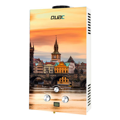 10L Tanklose Gas-Wasserbereiter-Glasplatte