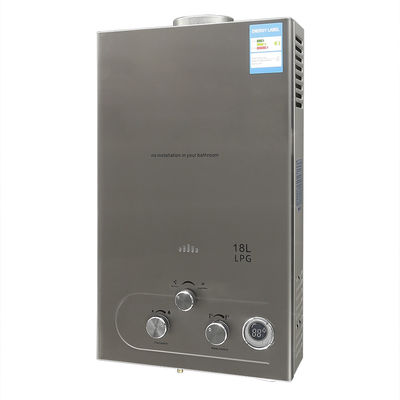 24 kW Duschraum Gas-Wasserbereiter NG LPG Harmonica Brenner Sliver