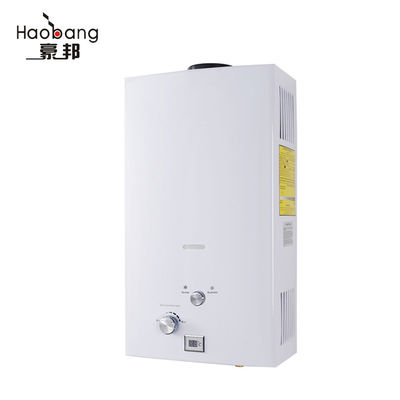 10L 2,64GPM Gas-Wasserheizung 2 Knopf Solarwasserheizung