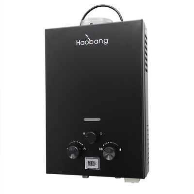 Portable 6L Gas-Wasserbereiter-System Außen Instant Heizung für Dusche