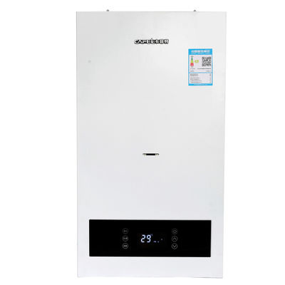 Familien mit Gasheizkessel für Heizung Wohnzimmer Weiß 20KW