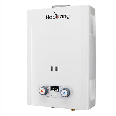 6 Liter 1,56 GPM Gas-Wasserbereiter Instantheizung mit Doppelknopf