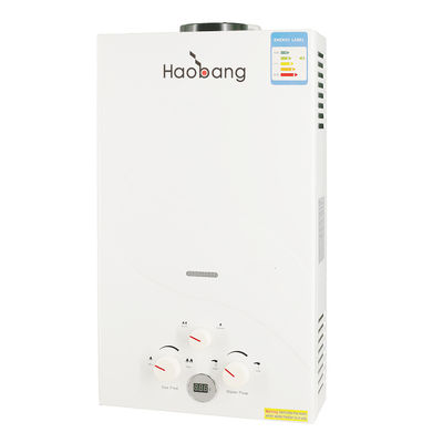 Flue-Typ Haushaltsdusche 2,64 GPM LPG NG Gas-Wasserbereiter 10L