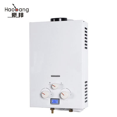 6L 1.56GPM Gas-LPG-Wasserbereiter Instant Heating Tankless Für Dusche
