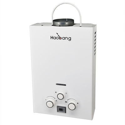 Tragbare 6L Instant Gas Warmwasserbereiter Camping Wohnmobil mit Dusch Set