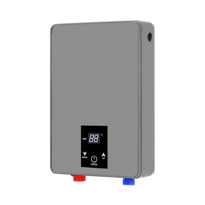 Instant Heating Touchscreen-Steuerung Behälterloser Warmwasserbereiter 6KW IPX4 wasserdicht