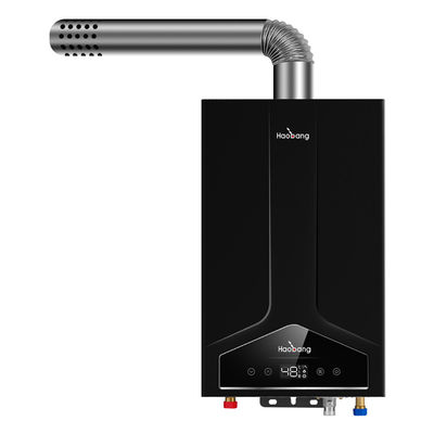 Gleichgewichtiger Rauchwasserbereiter Gasverbrauch NG m3/h 2,06 Arbeitsventil Wasserflussventil elektrische Spannung 220V-240V/50Hz.80W