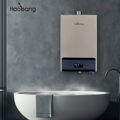 Optionale Abgaswasserbereiter mit Sauerstofffreiem Kupferwärmetauscher und ±0,5 °C Abweichung der Wassertemperatur