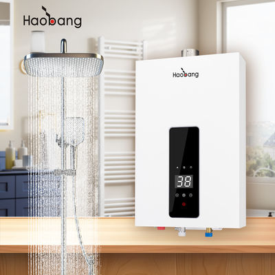 Wärmetauscher Sauerstofffreier Kupferbehälter Zwangsventilationsgas-Wasserbereiter Soforthitzmethode
