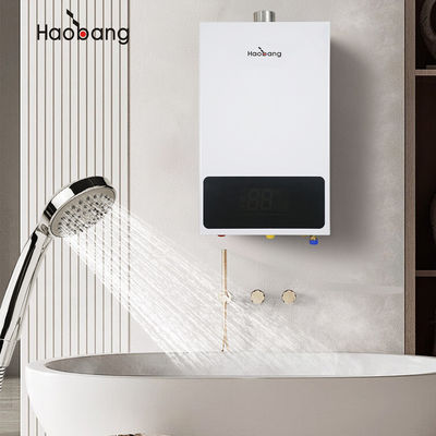 Küche / Balkon Gaswasserbereiter mit elektrischer Zündung und LED-Display